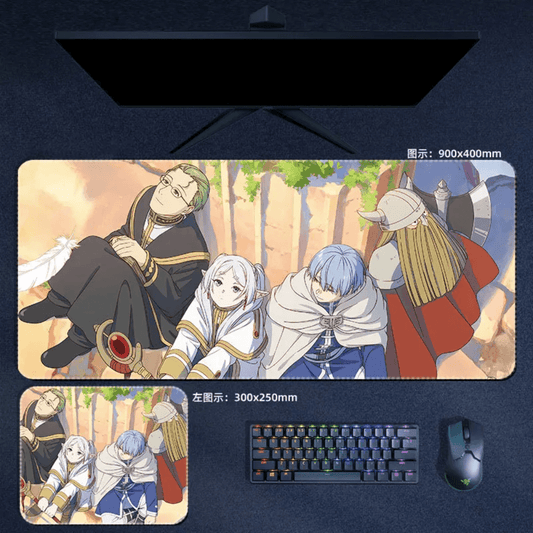 Frieren Beyond Journey's End Mouse Pad Himmel's Party Mouse Pad