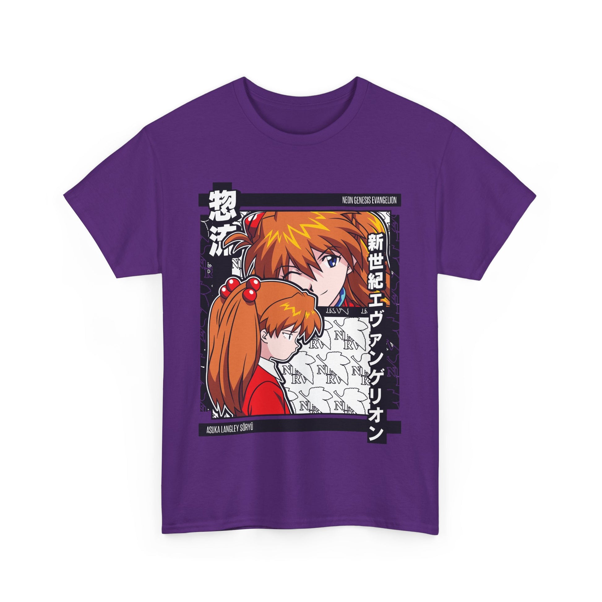 Neon Genesis Evanglion Asuka Langley Premium Anime Shirt