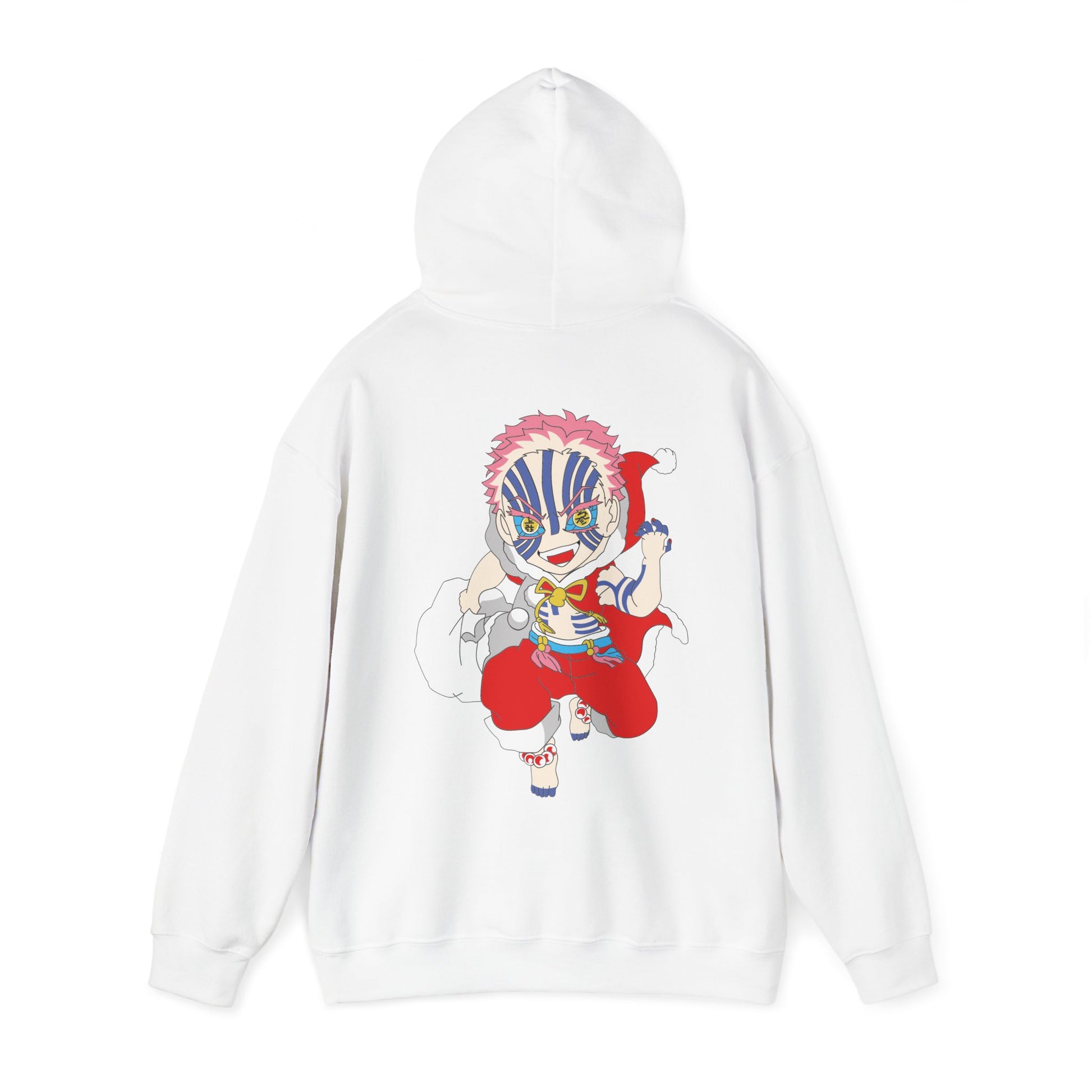 Demon Slayer Hoodie Chibi Akaza Chirstmas Anime Hoodie