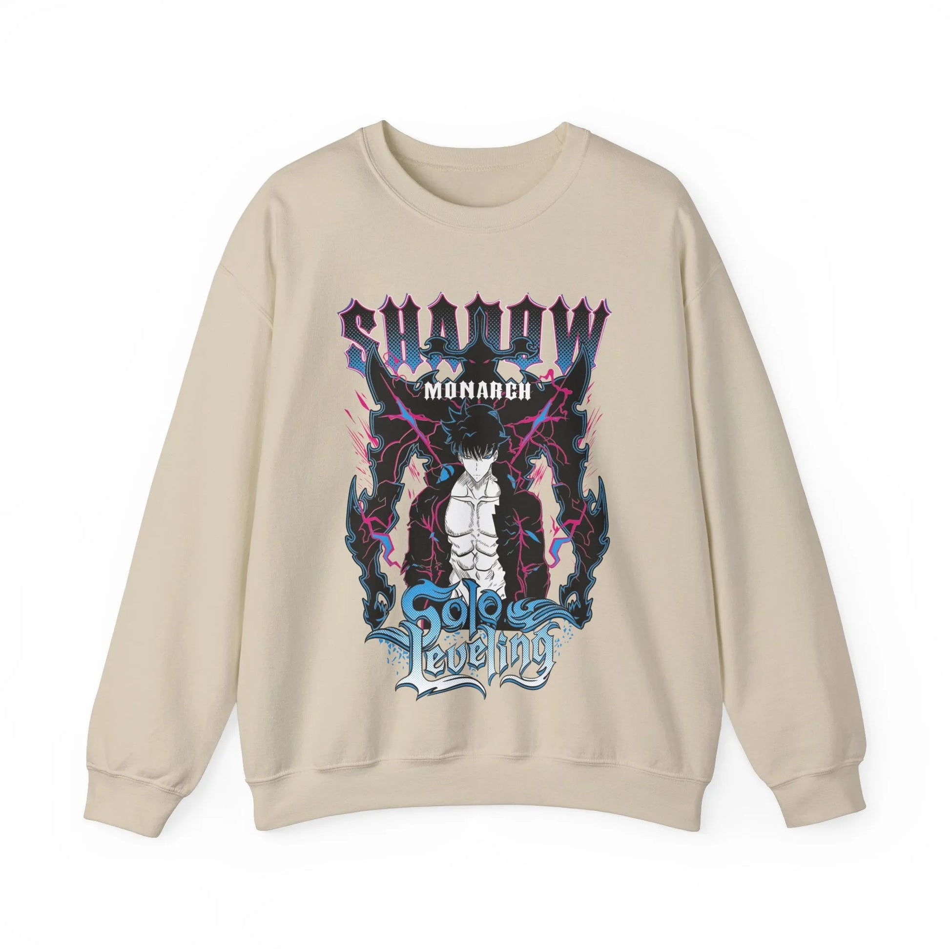 Solo Leveling Jin-Woo Sweatshirt Shadow Monarch Anime Sweatshirt