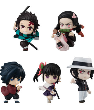 Demon Slayer: Kimetsu no Yaiba Adverge Motion Series 3 Mini-Figure Set 5-Pack