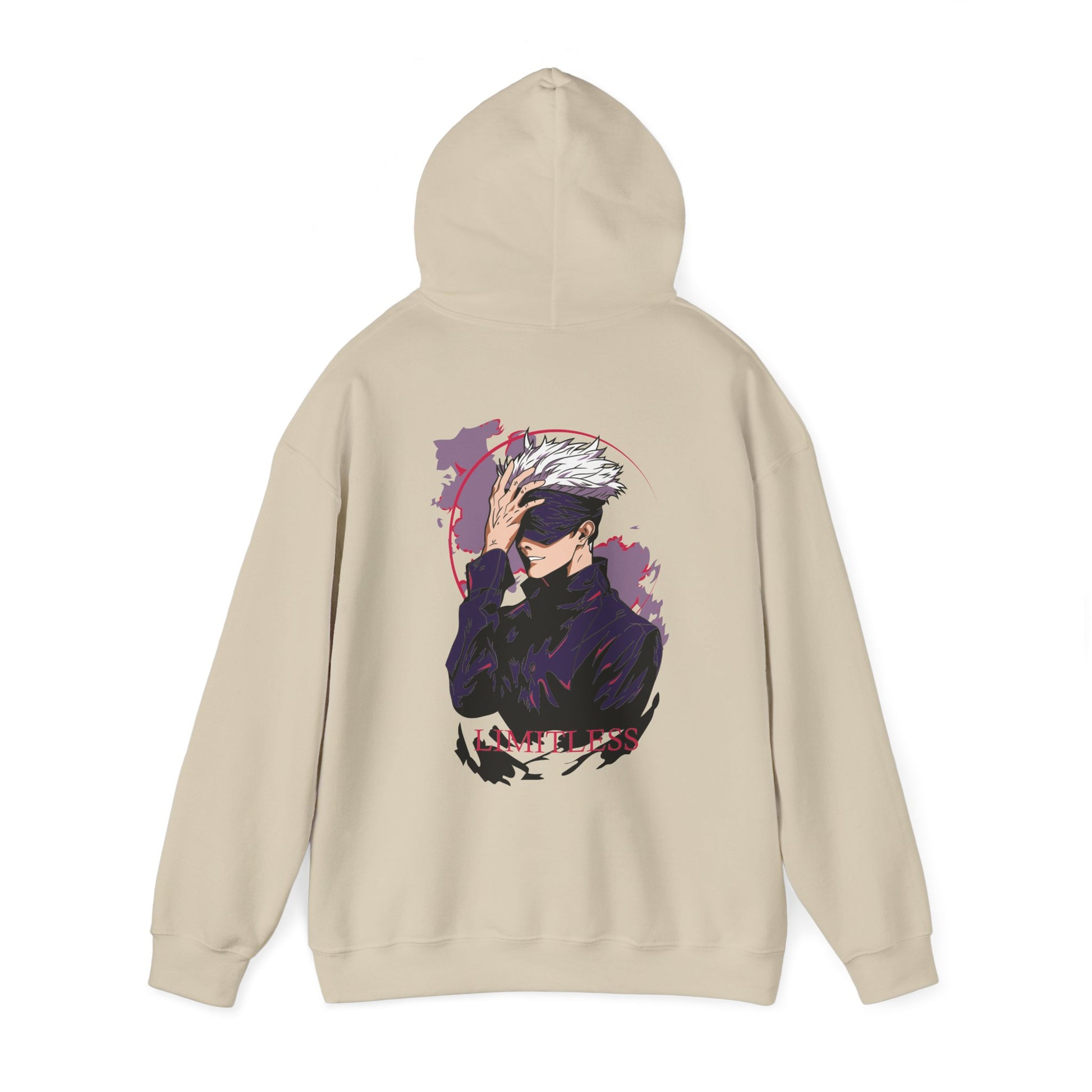 Jujutsu Kaisen Hoodie Gojo Limitless Premium Anime Graphic Hoodie