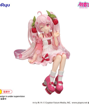 Hatsune Miku - Hatsune Miku Sakura Miku Noodle Stopper Figure (Wink Ver.)