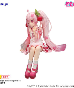 Hatsune Miku - Hatsune Miku Sakura Miku Noodle Stopper Figure (Wink Ver.)
