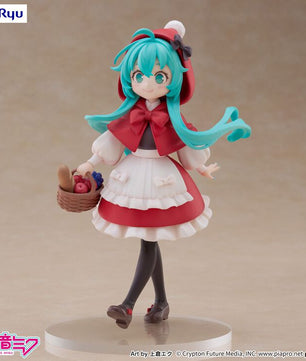 Hatsune Miku - Fairy Hatsune Miku Desktop Figure (Little Red Riding Hood Ver.)