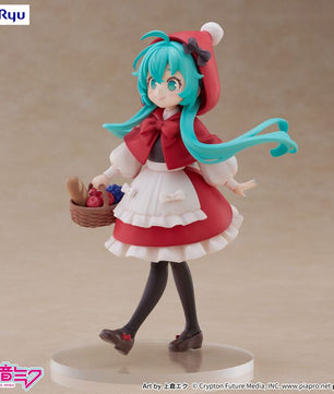 Hatsune Miku - Fairy Hatsune Miku Desktop Figure (Little Red Riding Hood Ver.)