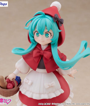 Hatsune Miku - Fairy Hatsune Miku Desktop Figure (Little Red Riding Hood Ver.)