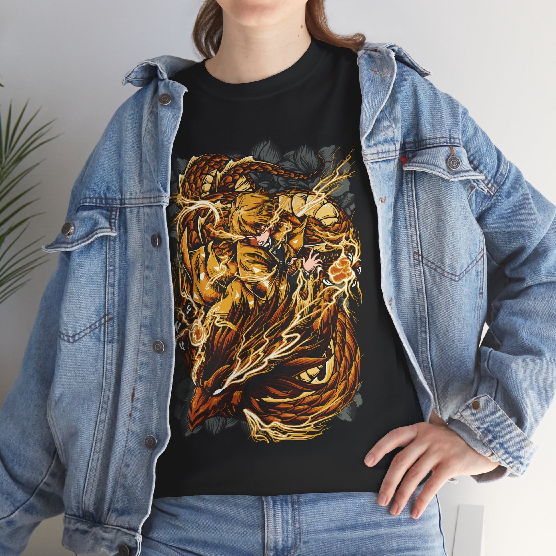 Custom Demon Slayer Shirt Zenitsu Premium Anime Shirt