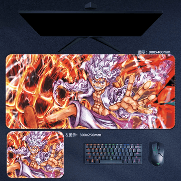 One Piece Mouse Pad Gear 5 Luffy Large Anime Mouse Pad Desk Mat