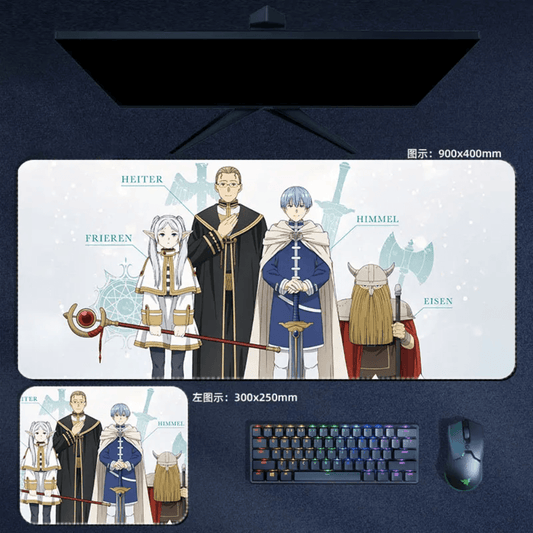 Frieren Beyond Journey's End Mouse Pad Himmel Party Mouse Pad