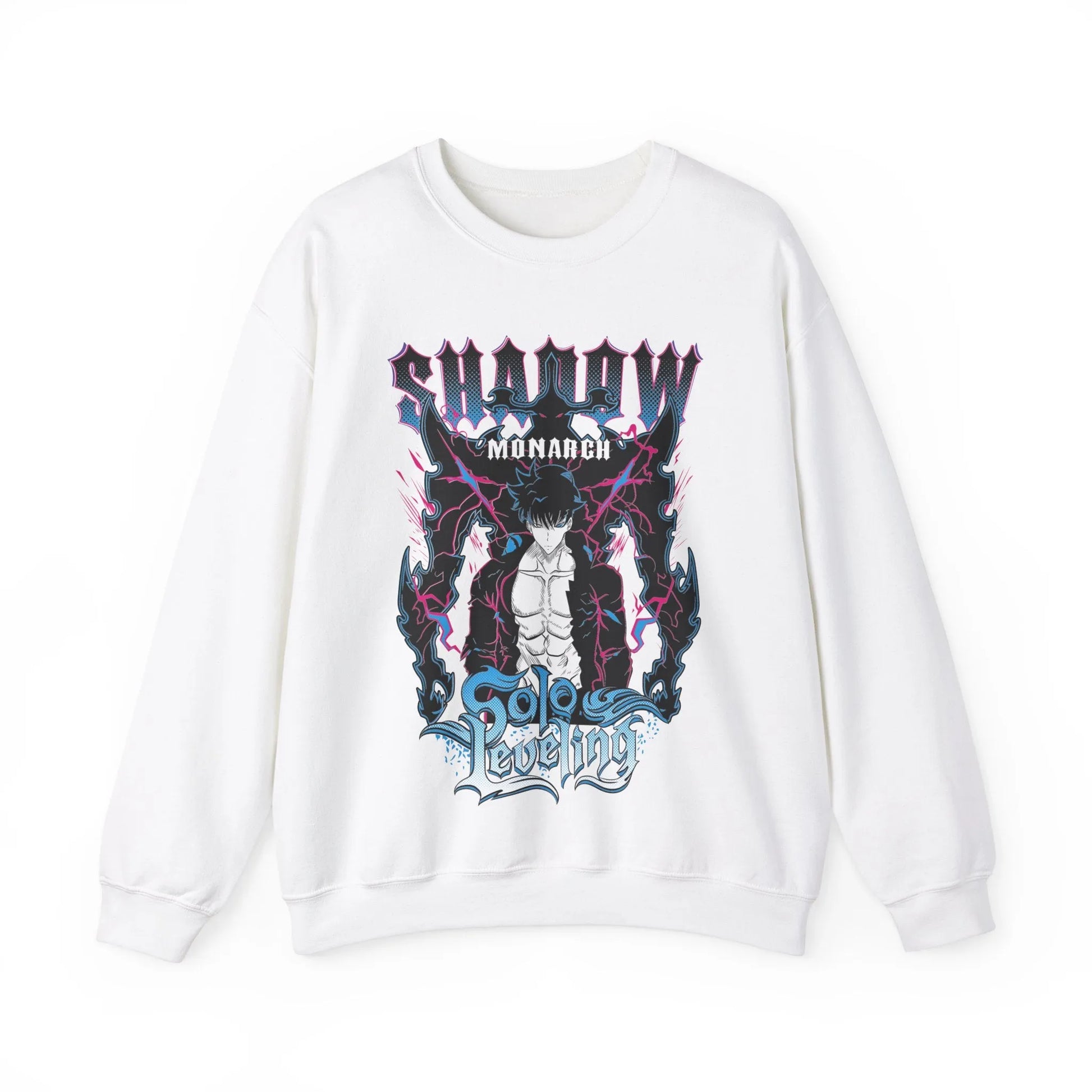 Solo Leveling Jin-Woo Sweatshirt Shadow Monarch Anime Sweatshirt