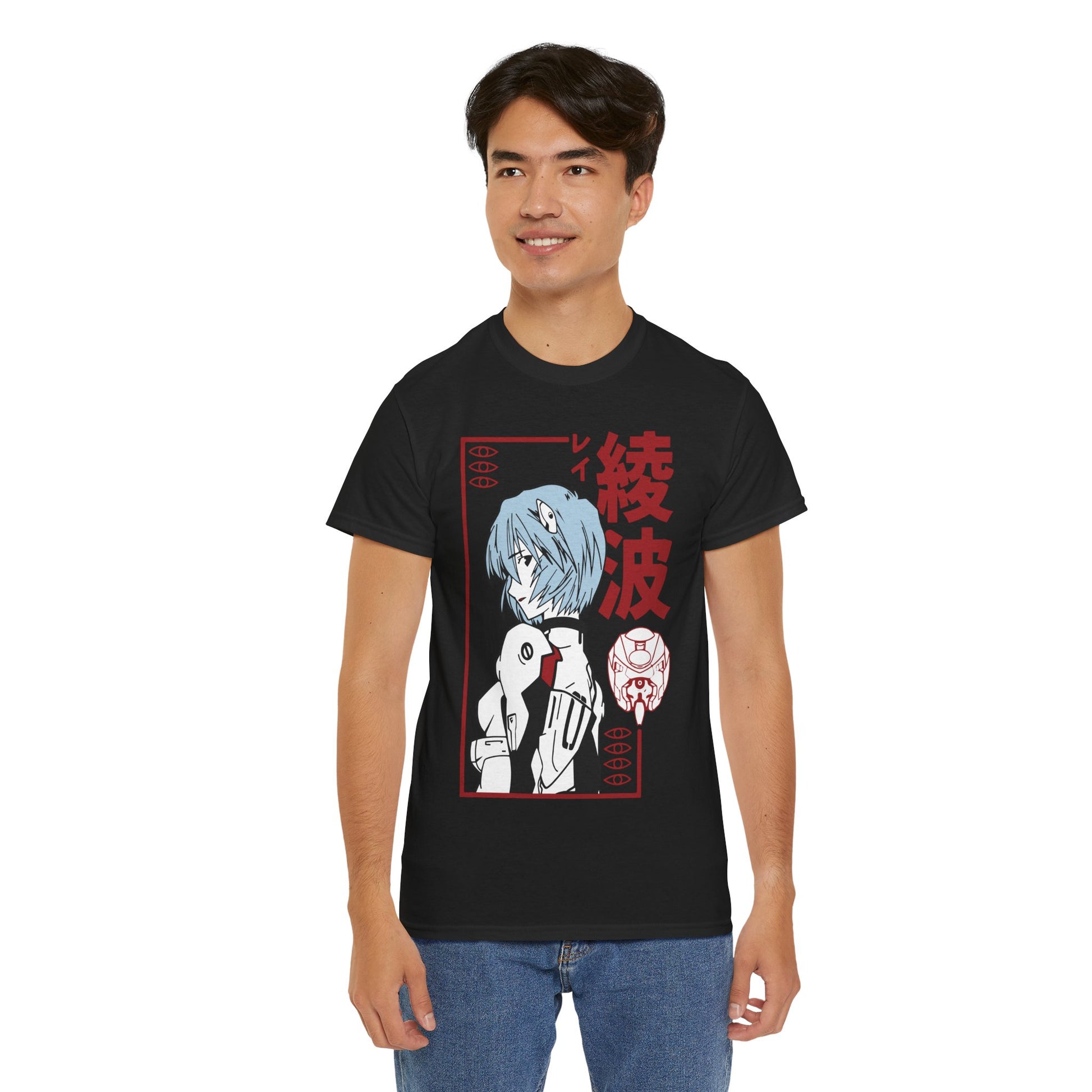 Neon Genesis Evanglion Shirt Rei Ayanami Premium Anime Shirt