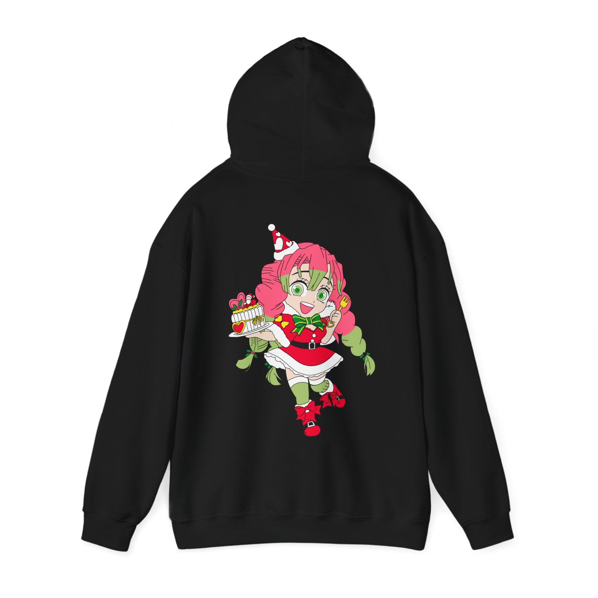 Demon Slayer Hoodie Chibi Mitsuri Kanroji Chirstmas Anime Hoodie