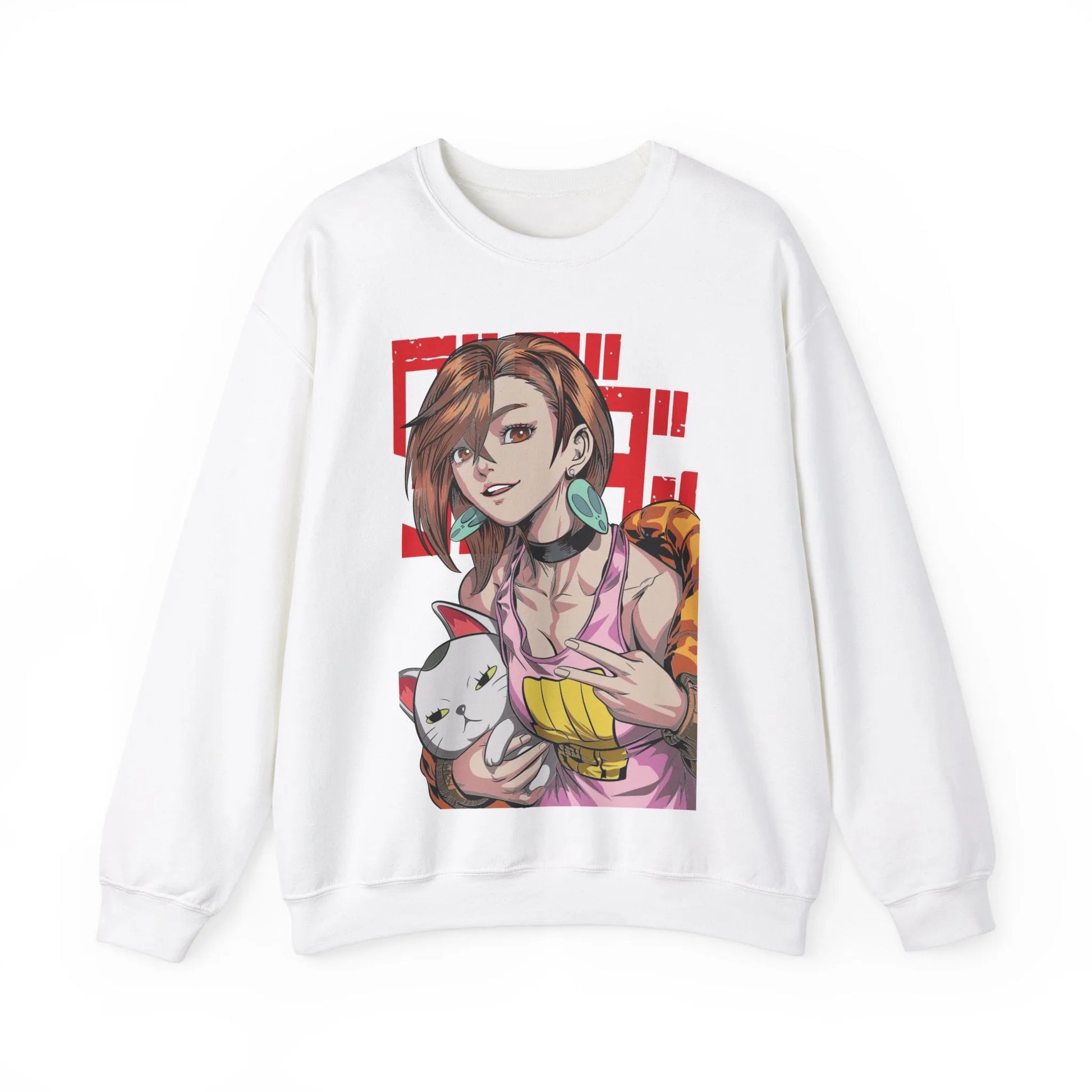 Dandadan Momo Ayase Sweatshirt V4 Cozy Stylish Anime Sweatshirt