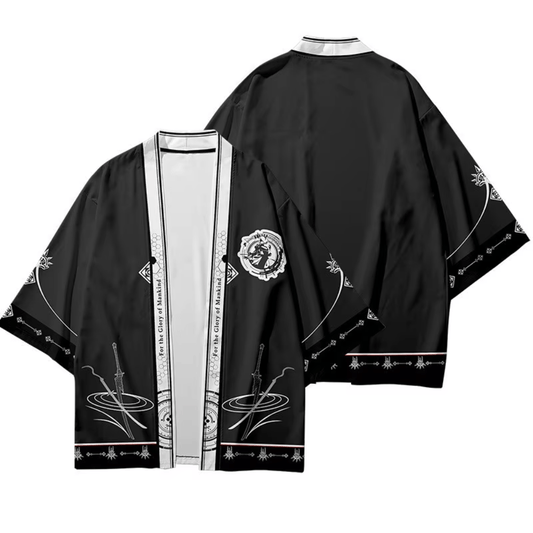 NieR Automata Kimono Top Fleece Anime Kimono Shirt