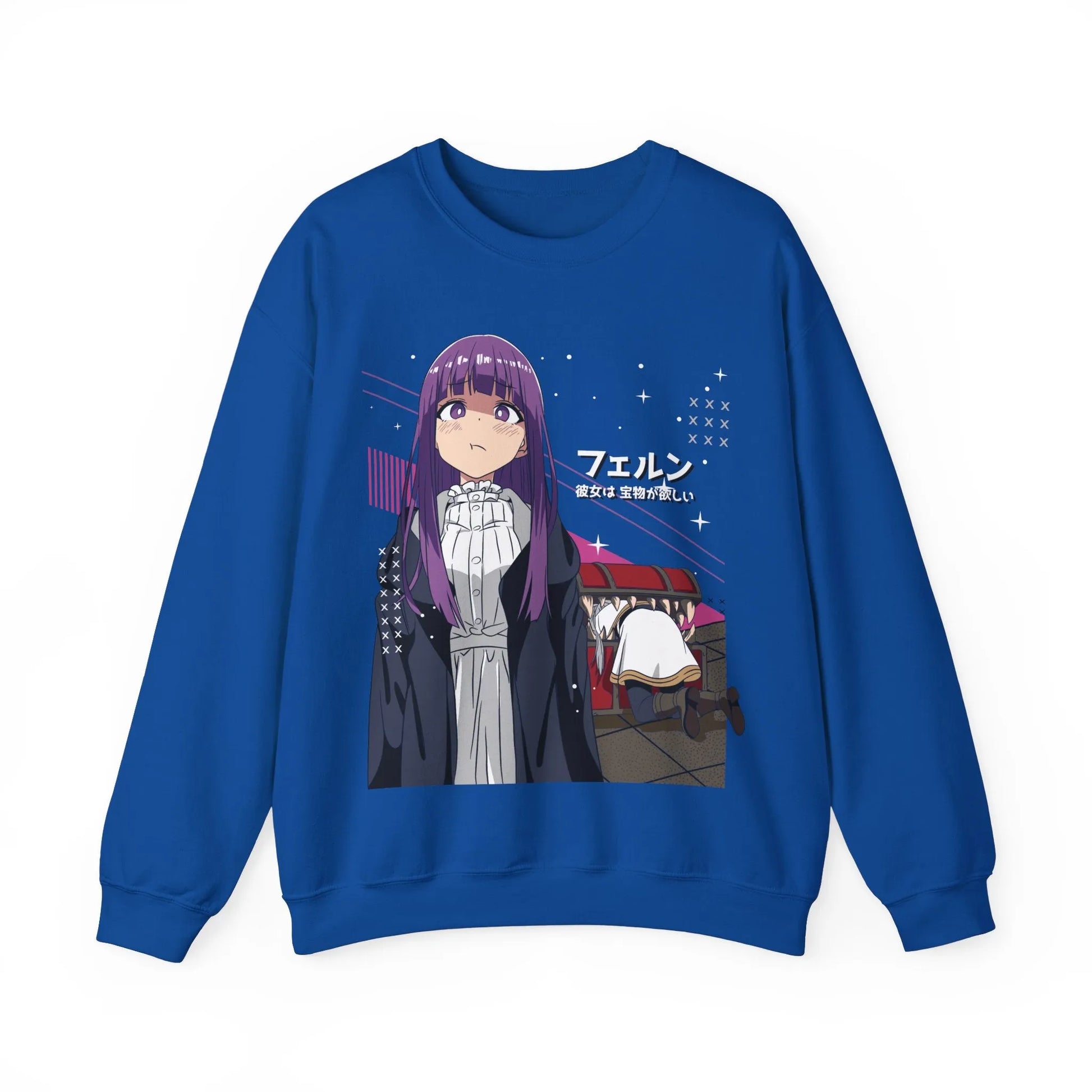 Frieren Mimic Chest Sweatshirt Premium Anime Sweatshirt