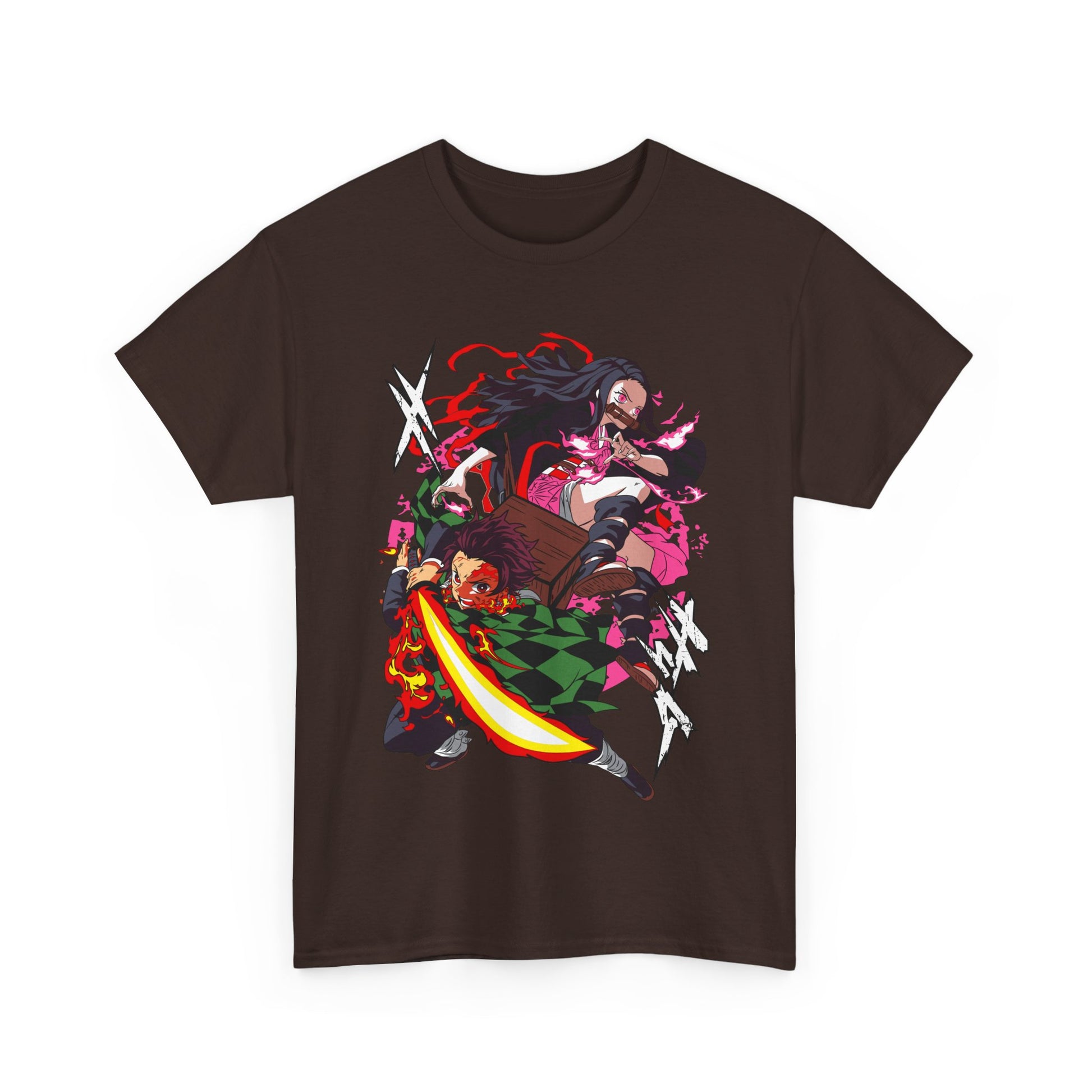 Demon Slayer Shirt Tanjiro and Nezuko Premium Anime Shirt