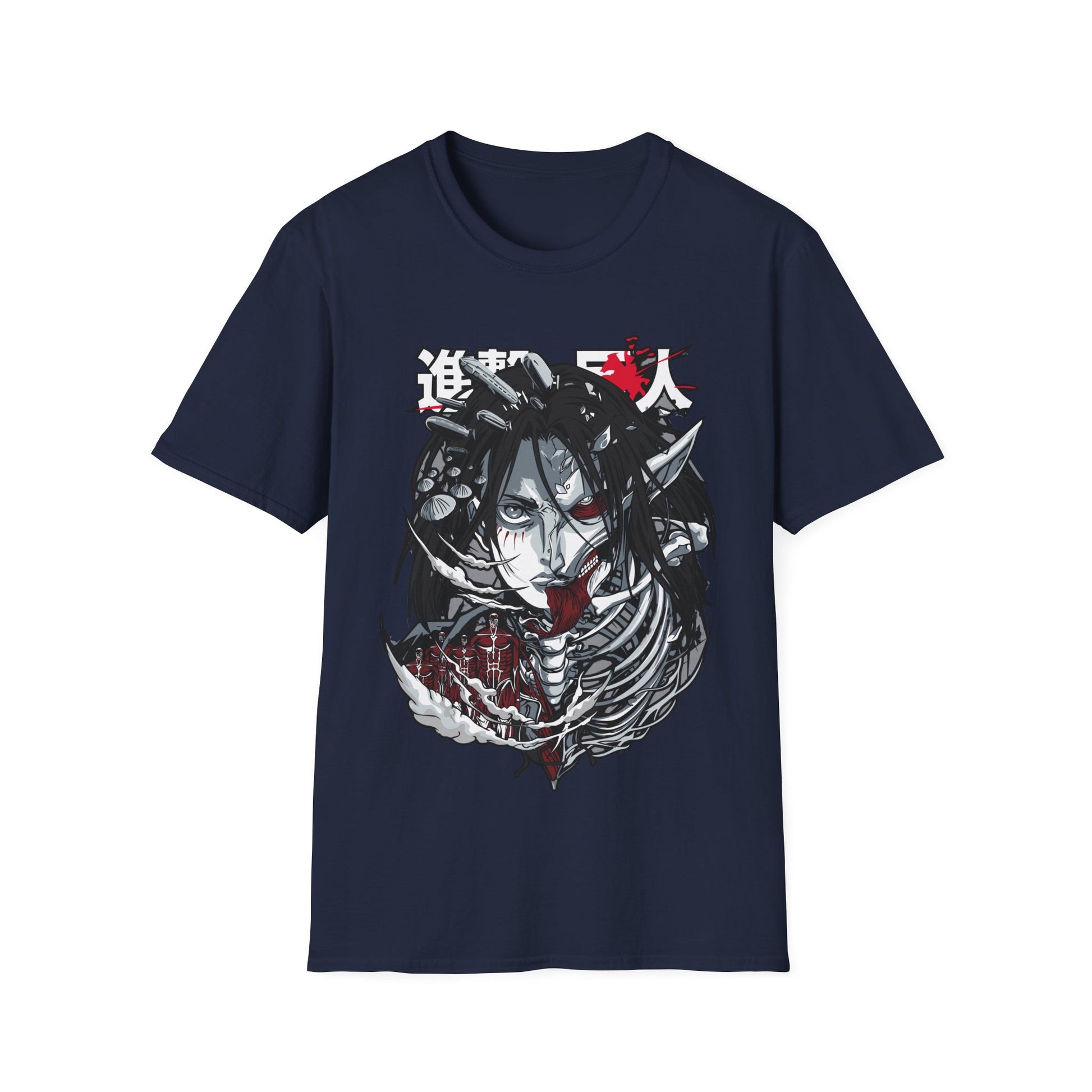 Attack on Titan Eren Shirt Custom Anime Shirt Graphic Tee