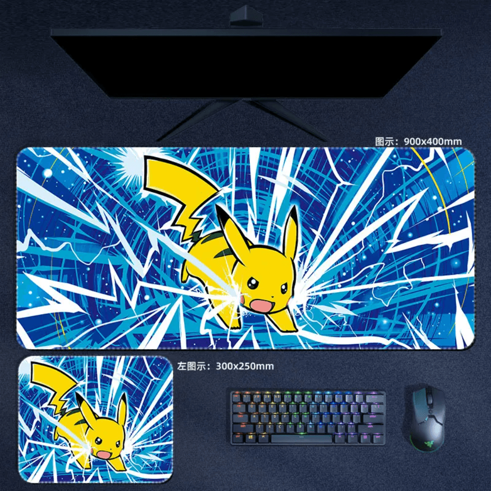 Pokemon Mouse Pad Large Anime Pikachu Mouse Pad Desk Mat