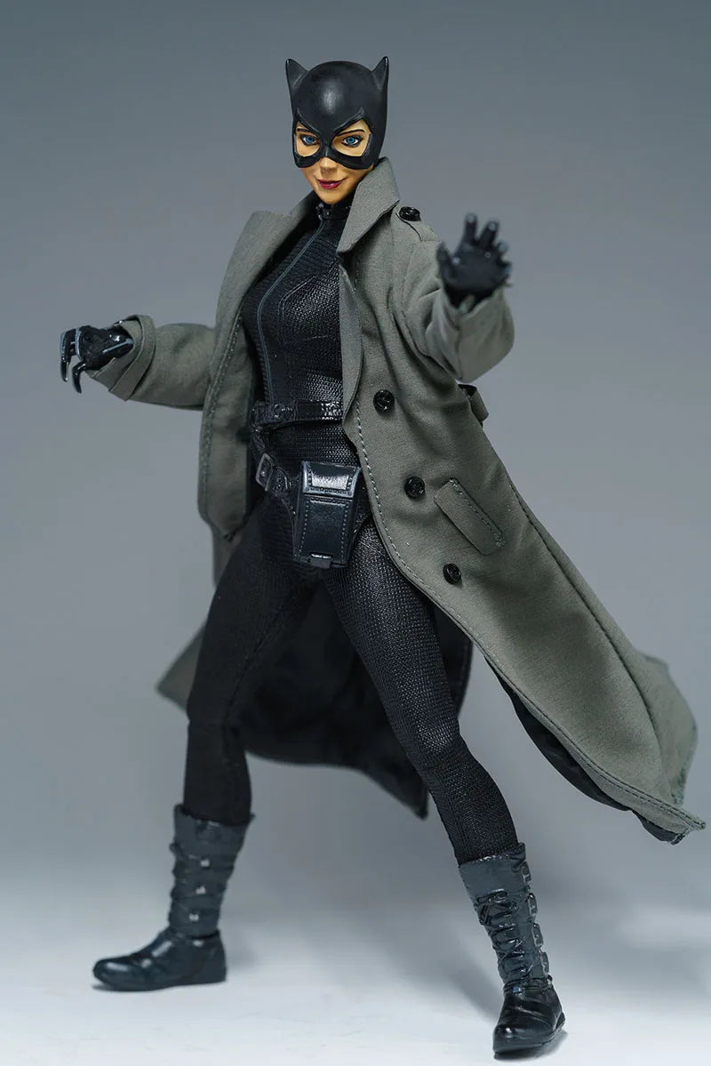 6-Inch Action Figure Windbreaker Coat Clothing Accessory 1/12 Scale