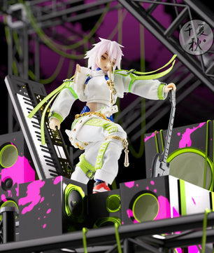 6-Inch Anime Girl Music Idol Clothing & Accessories Set 1/12 Scale