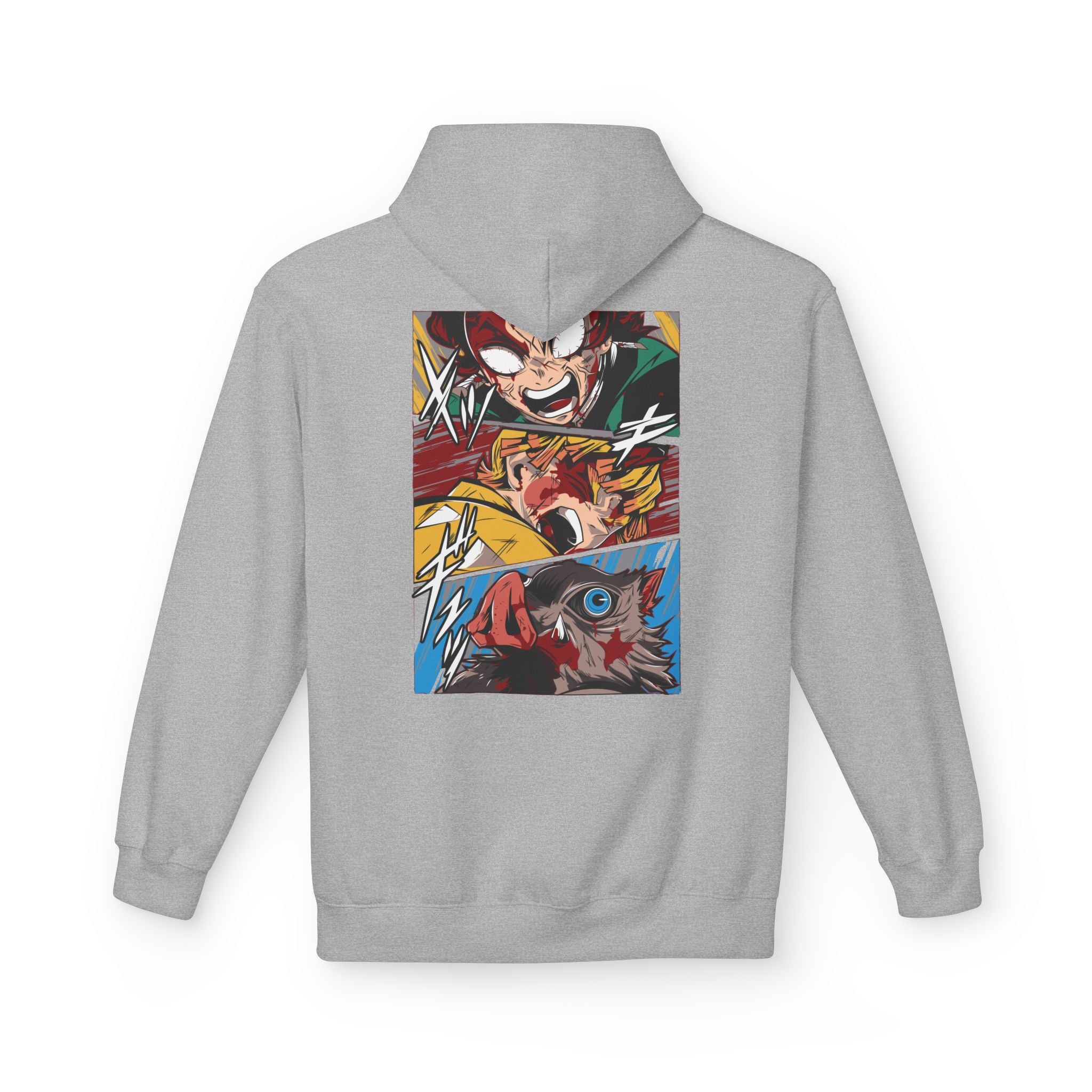 Demon Slayer Hoodie Midweight Softstyle Custom Anime Graphic Hoodie