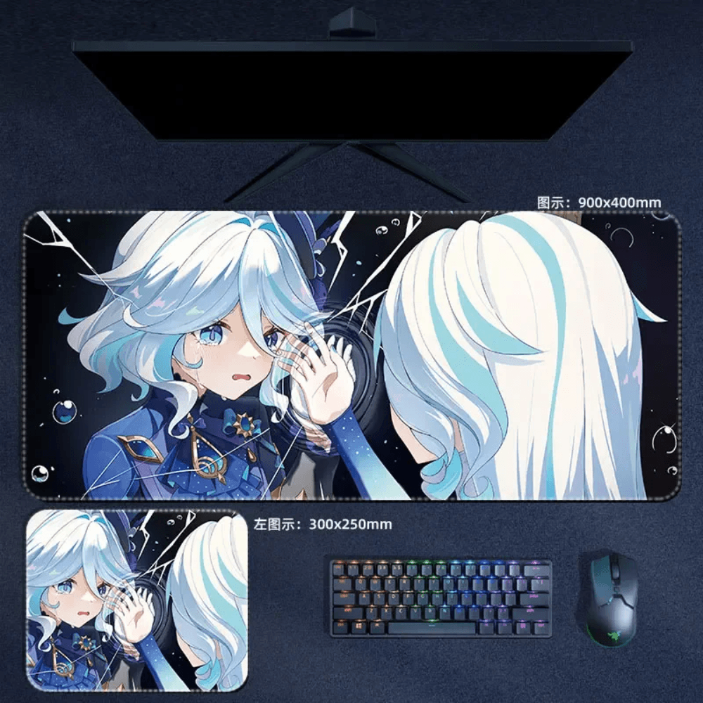 Genshin Impact Hydro Archon Furina Focalors Mouse Pad