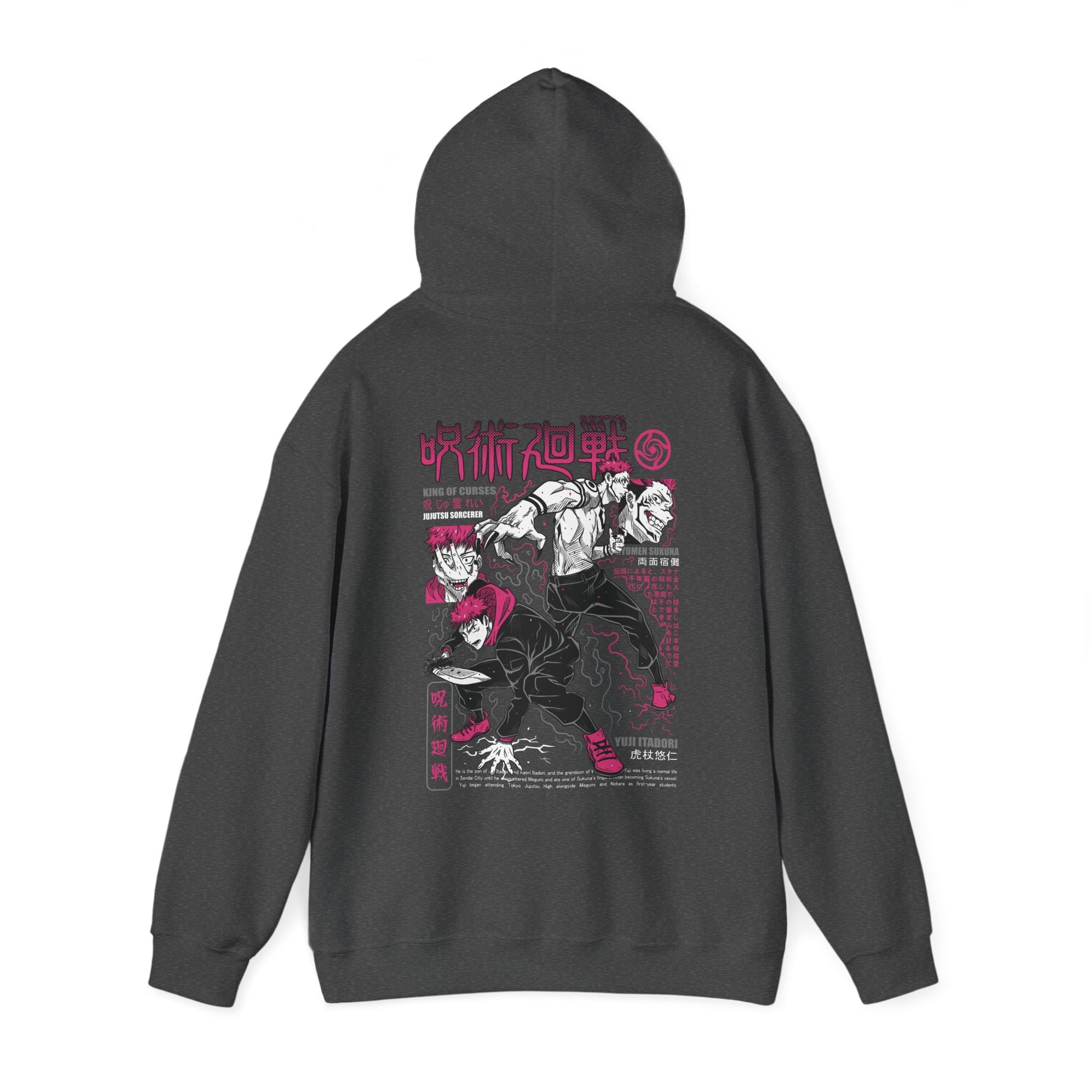 Jujutsu Kaisen Hoodie Yuji Itadori Anime Graphic Hoodie