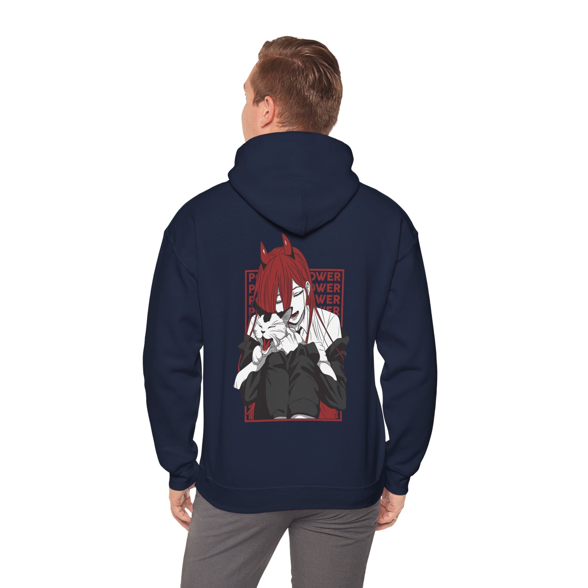 Chainsaw Man Power Hoodie Custom Unisex Anime Graphic Hoodie