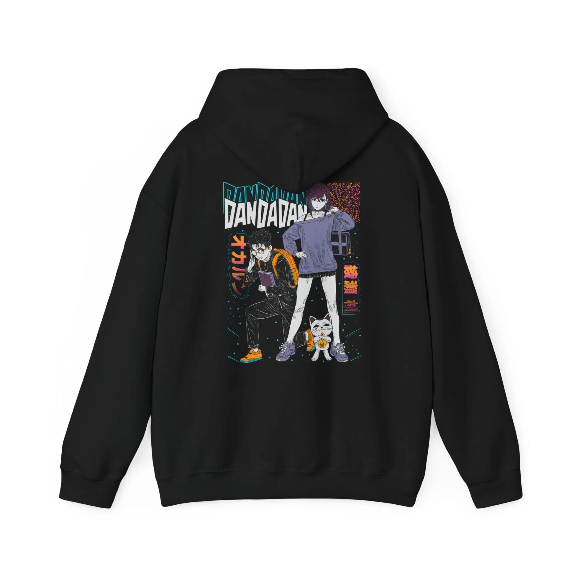 Dandadan Hoodie Momo Okarun V5 Premium Anime Graphic Hoodie