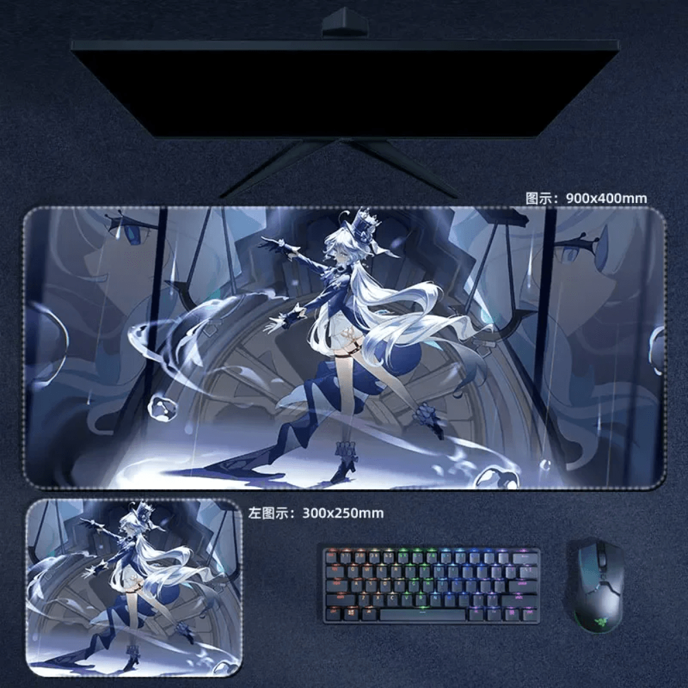 Genshin Impact Hydro Archon Furina Focalors Mouse Pad