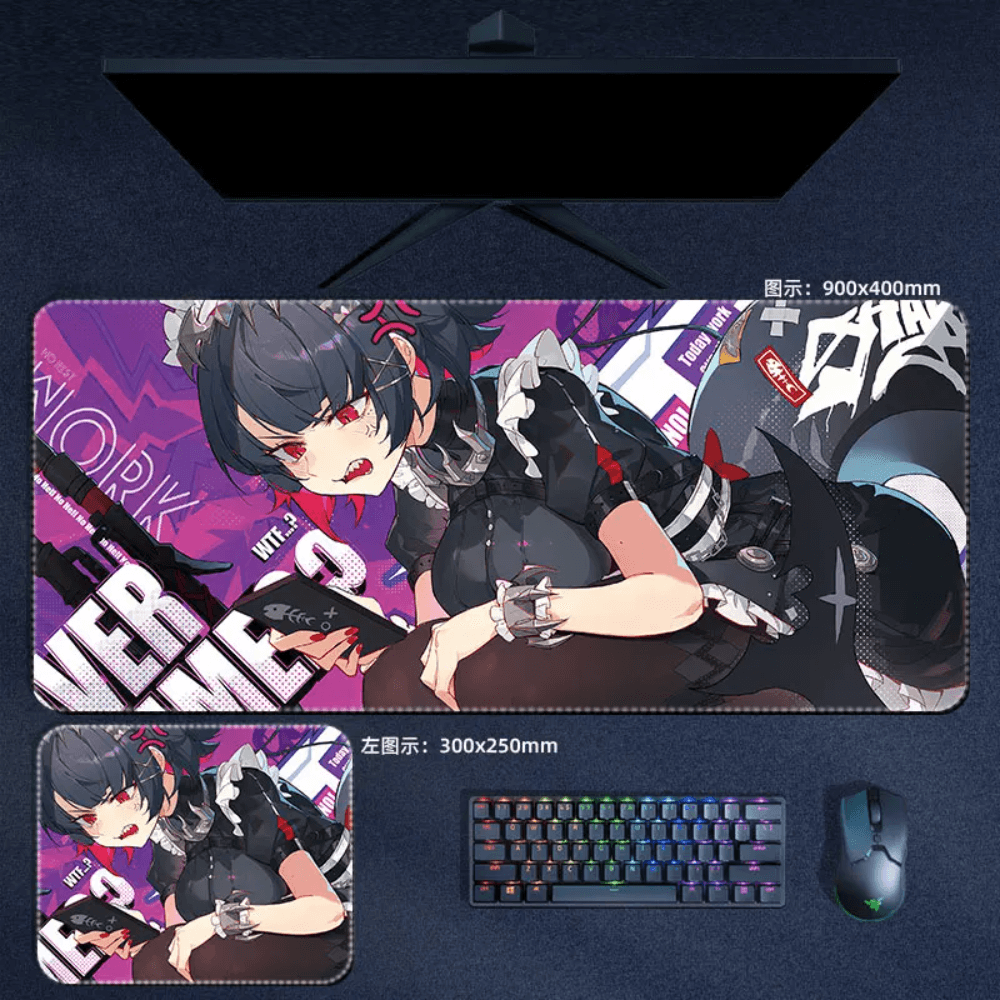 Zenless Zone Zero Ellen Mousepad Anime Gaming Desk Mat