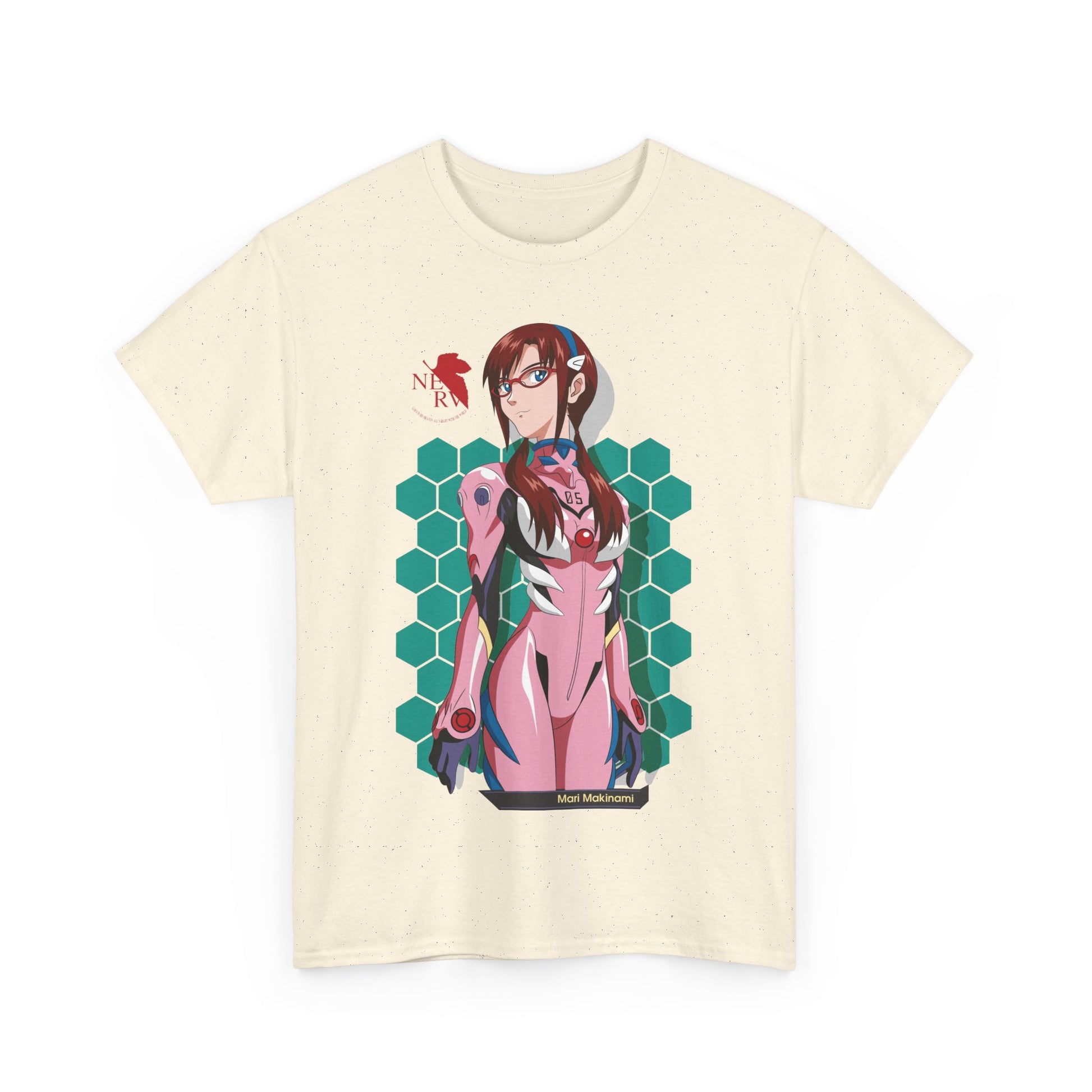 Neon Genesis Evanglion Shirt Mari Makinami Premium Anime Shirt