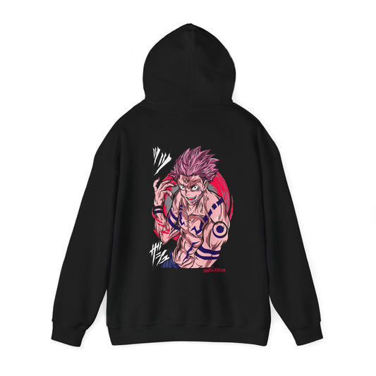 Jujutsu Kaisen Hoodie Sukuna Anime Graphic Hoodie