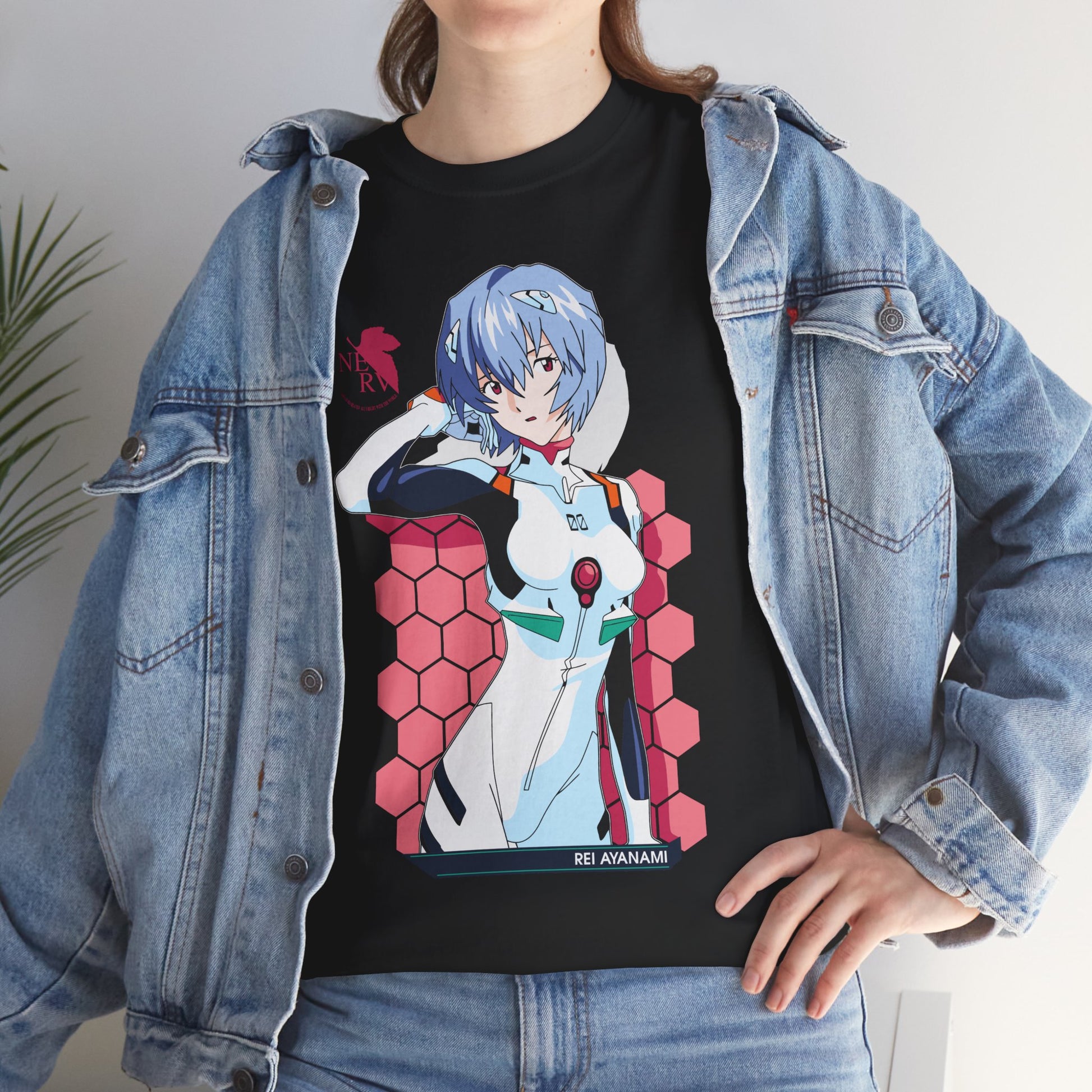 Neon Genesis Evanglion Shirt Rei Ayanami Premium Anime Shirt