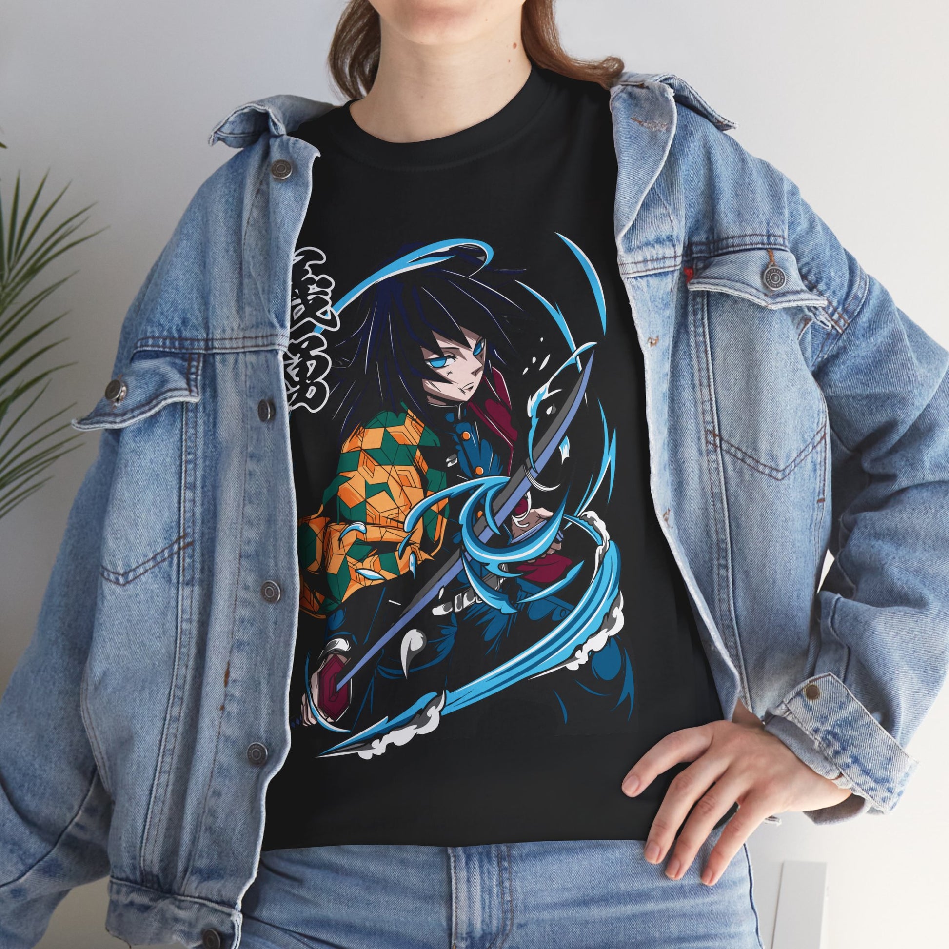 Demon Slayer Shirt Giyu Tomioka Premium Anime Shirt