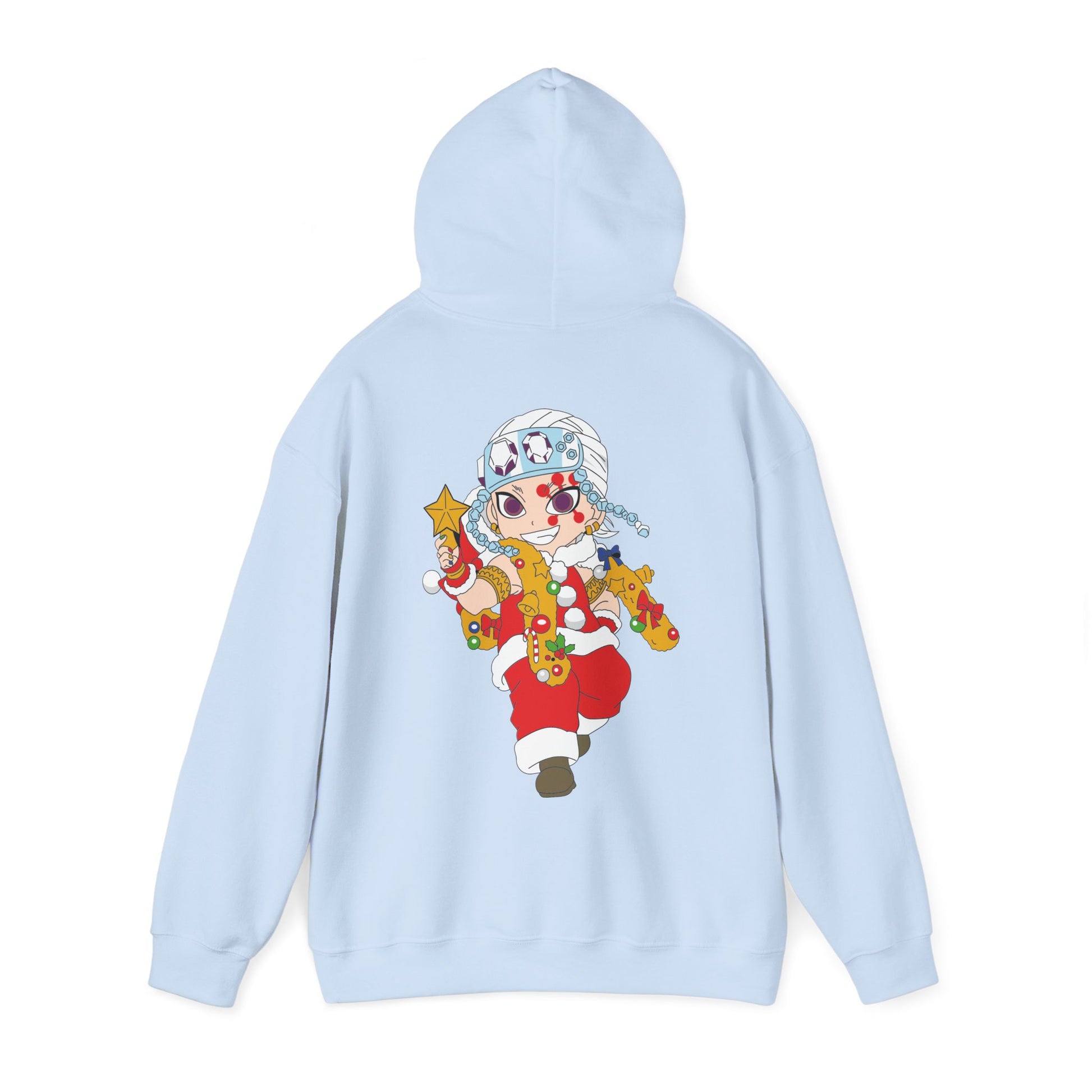 Demon Slayer Hoodie Chibi Tengen Chirstmas Anime Hoodie