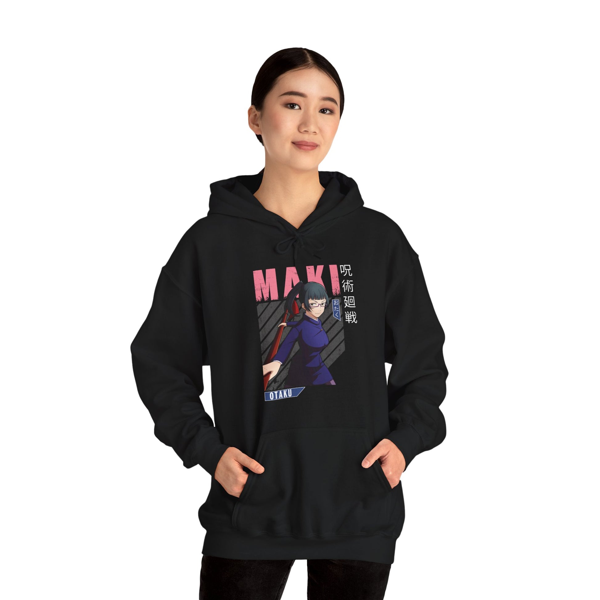 Jujutsu Kaisen Hoodie Maki Zenin Anime Graphic Hoodie