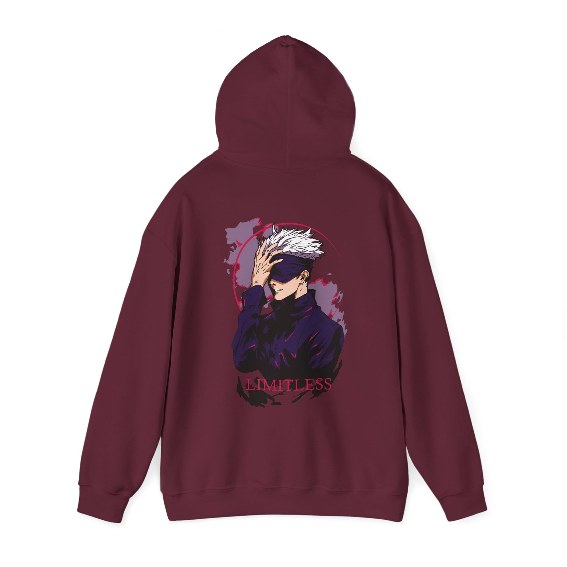 Jujutsu Kaisen Hoodie Gojo Limitless Premium Anime Graphic Hoodie