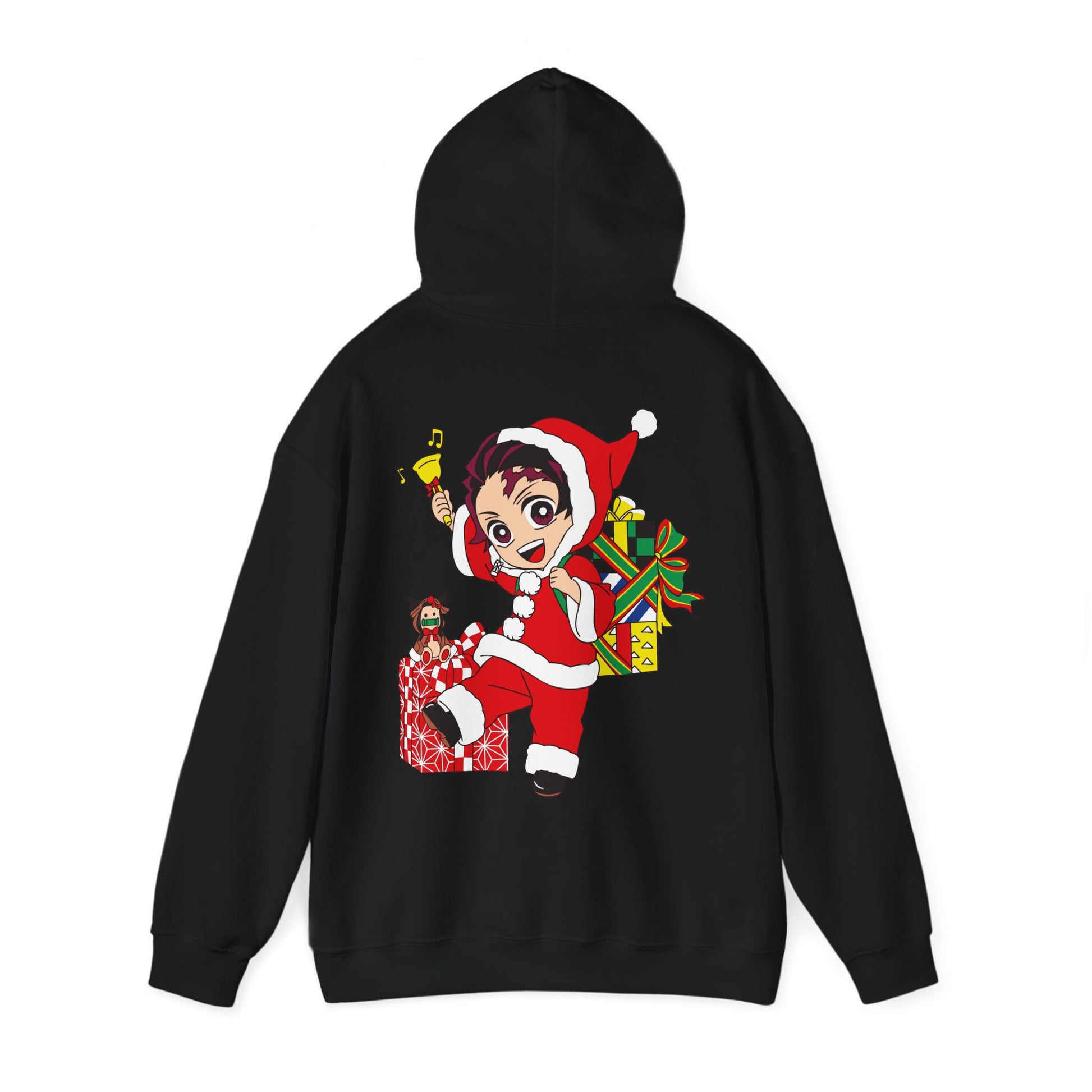 Demon Slayer Hoodie Chibi Tanjiro Chirstmas Anime Hoodie