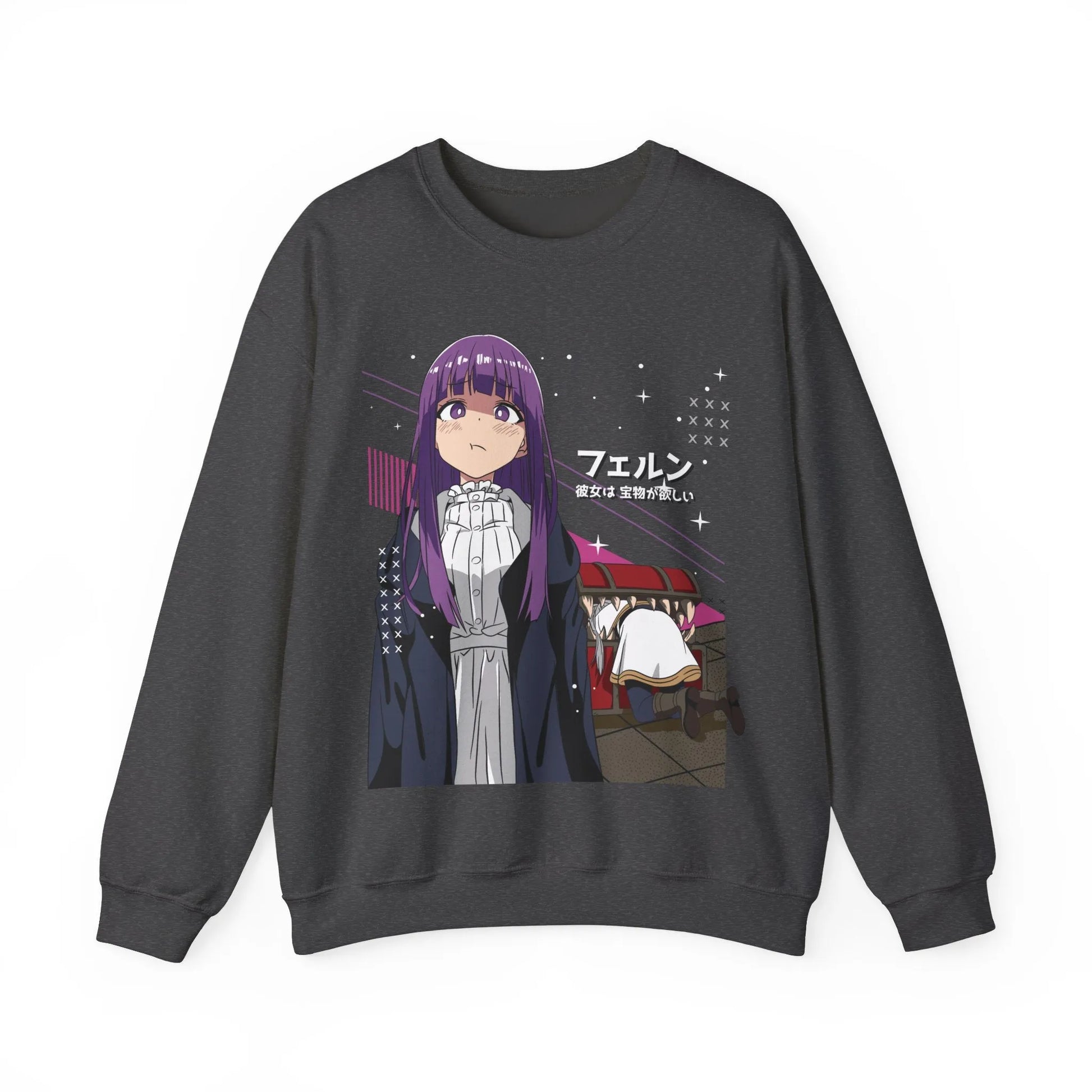 Frieren Mimic Chest Sweatshirt Premium Anime Sweatshirt