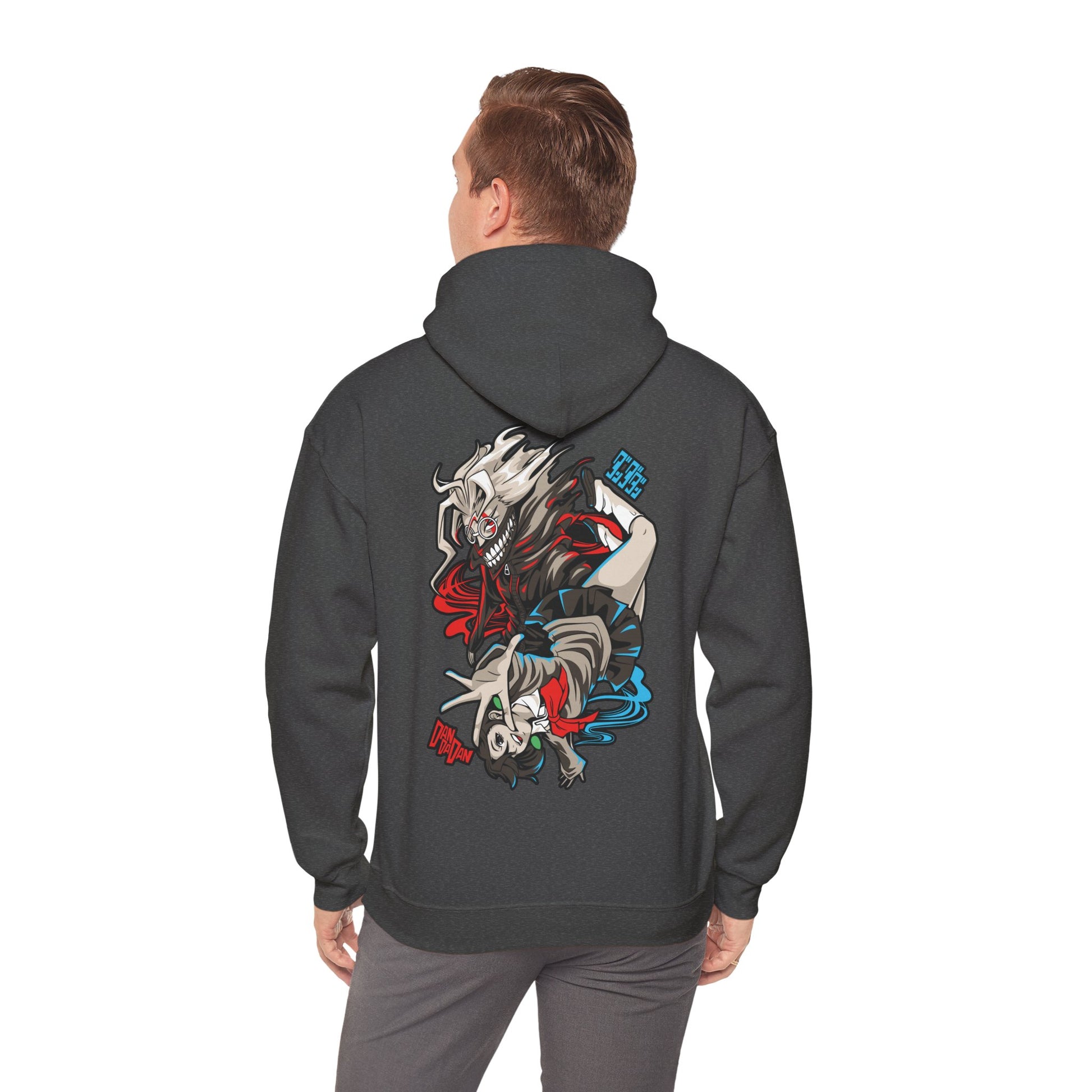 Dandadan Hoodie Custom Momo Ayase and Okarun Hoodie Anime Graphic