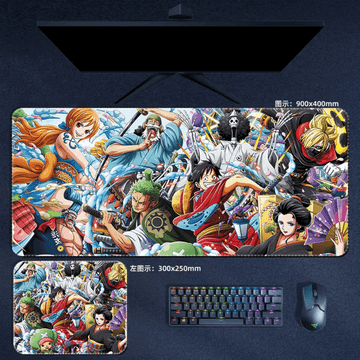 One Piece Mouse Pad Large Anime Mouse Pad Desk Mat