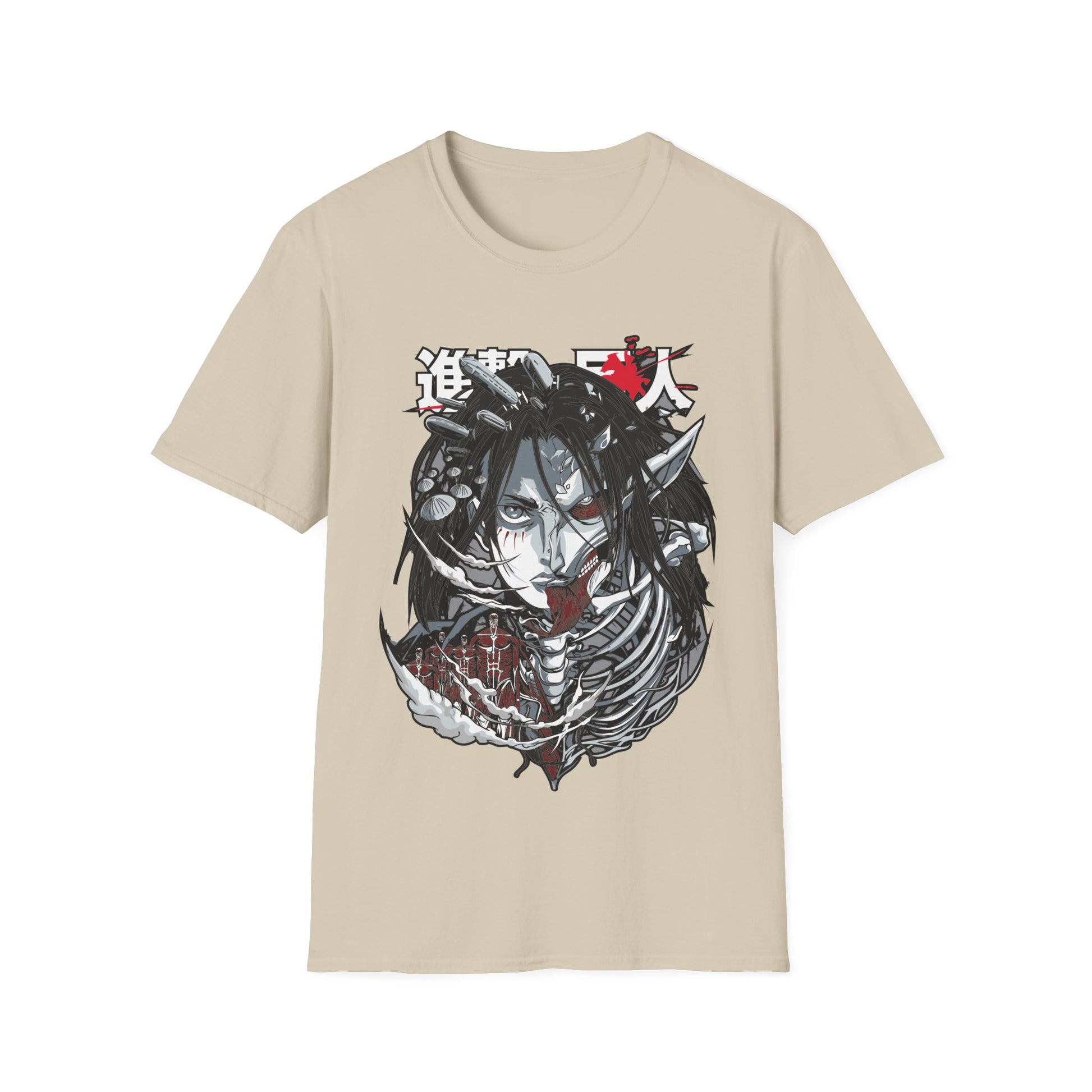 Attack on Titan Eren Shirt Custom Anime Shirt Graphic Tee