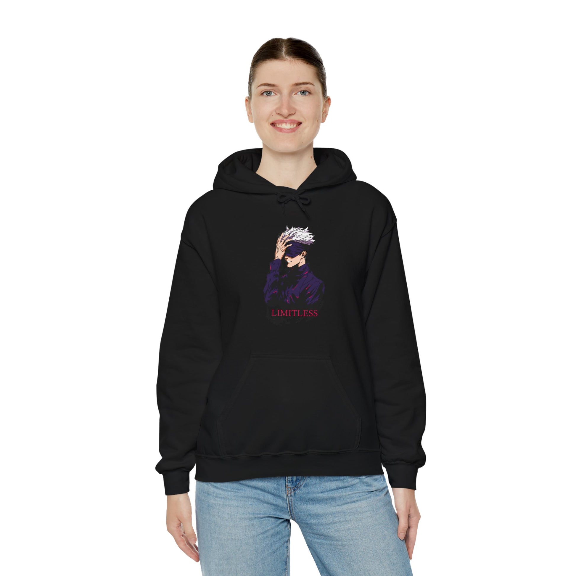 Jujutsu Kaisen Hoodie Gojo Premium Anime Graphic Hoodie