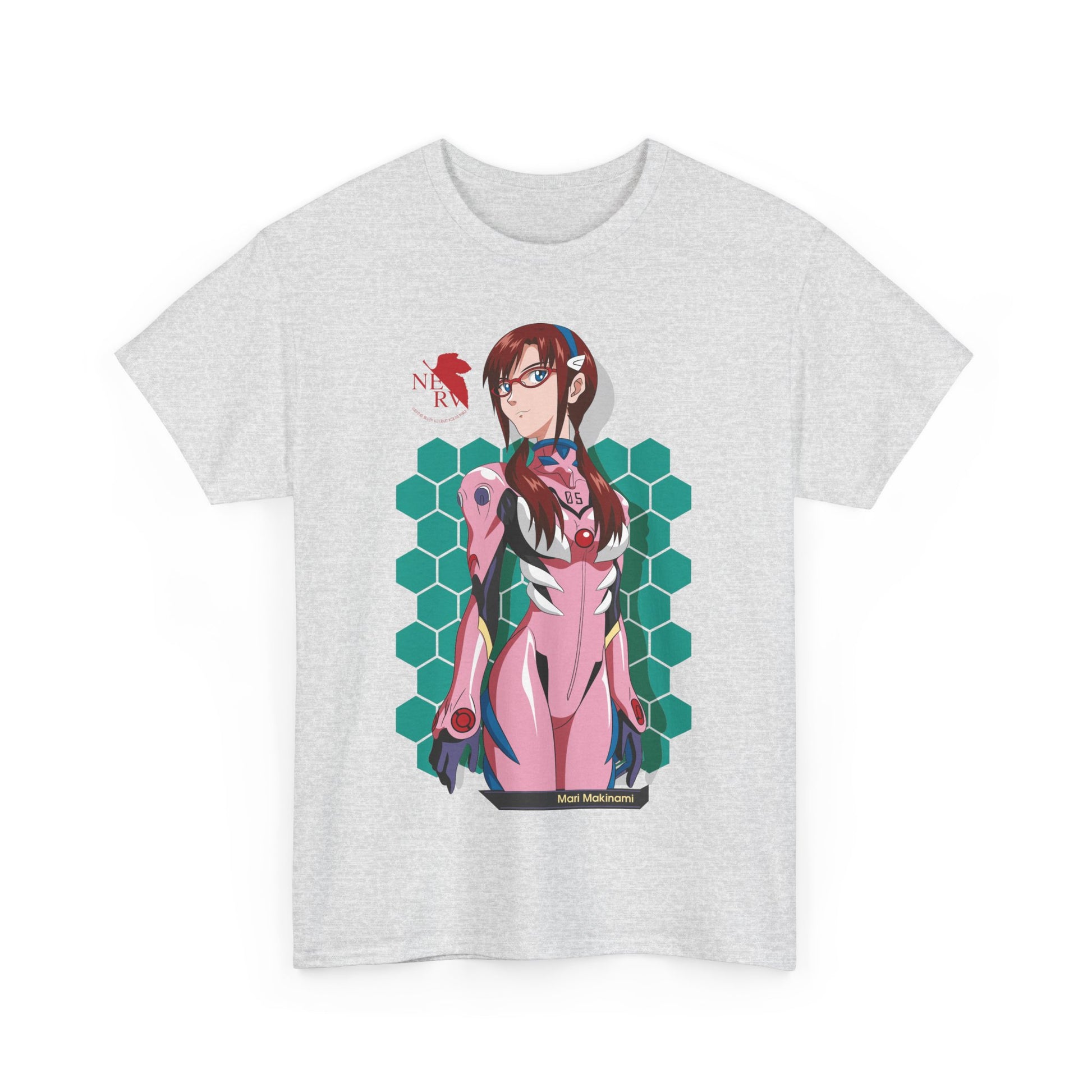 Neon Genesis Evanglion Shirt Mari Makinami Premium Anime Shirt