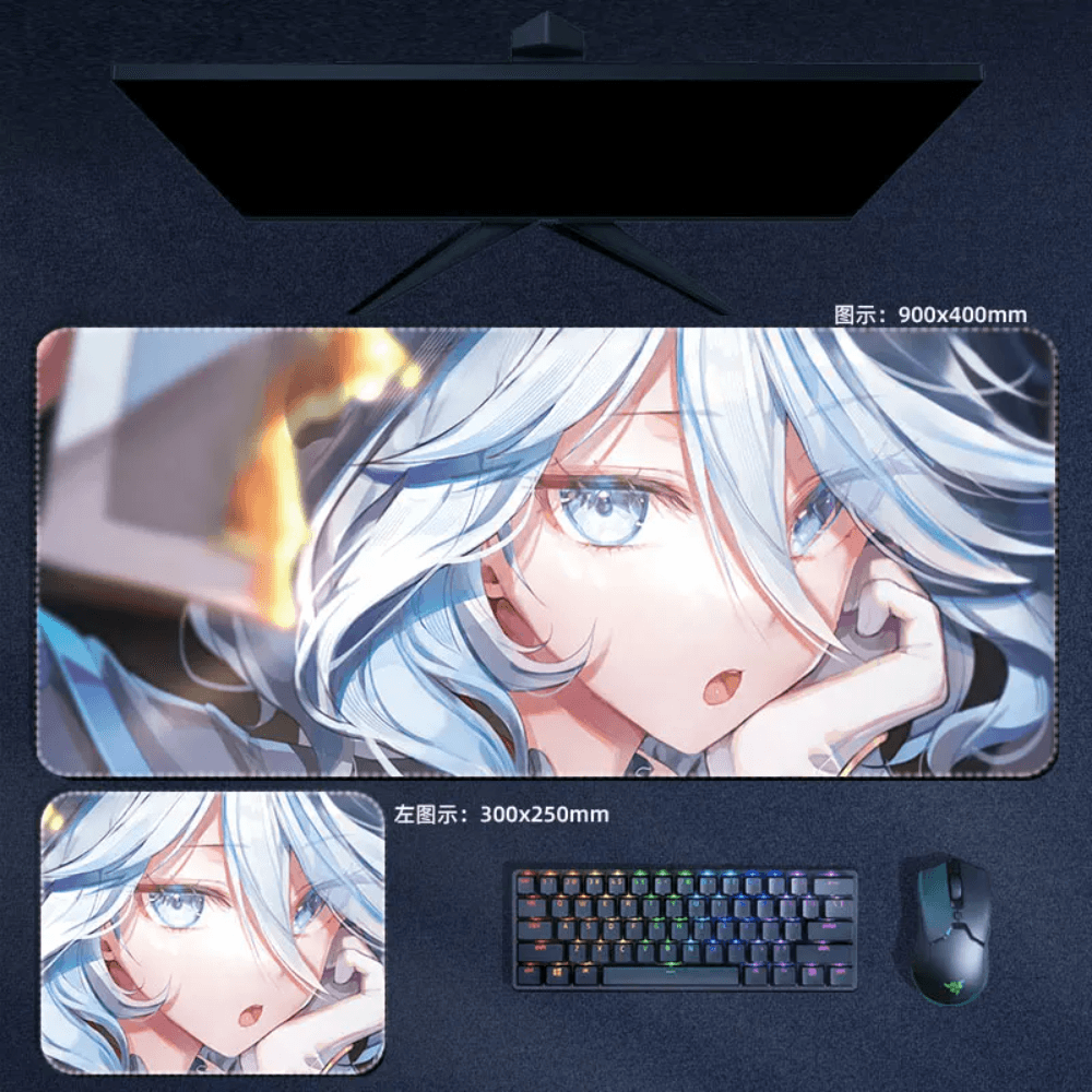 Genshin Impact Hydro Archon Furina Focalors Mouse Pad