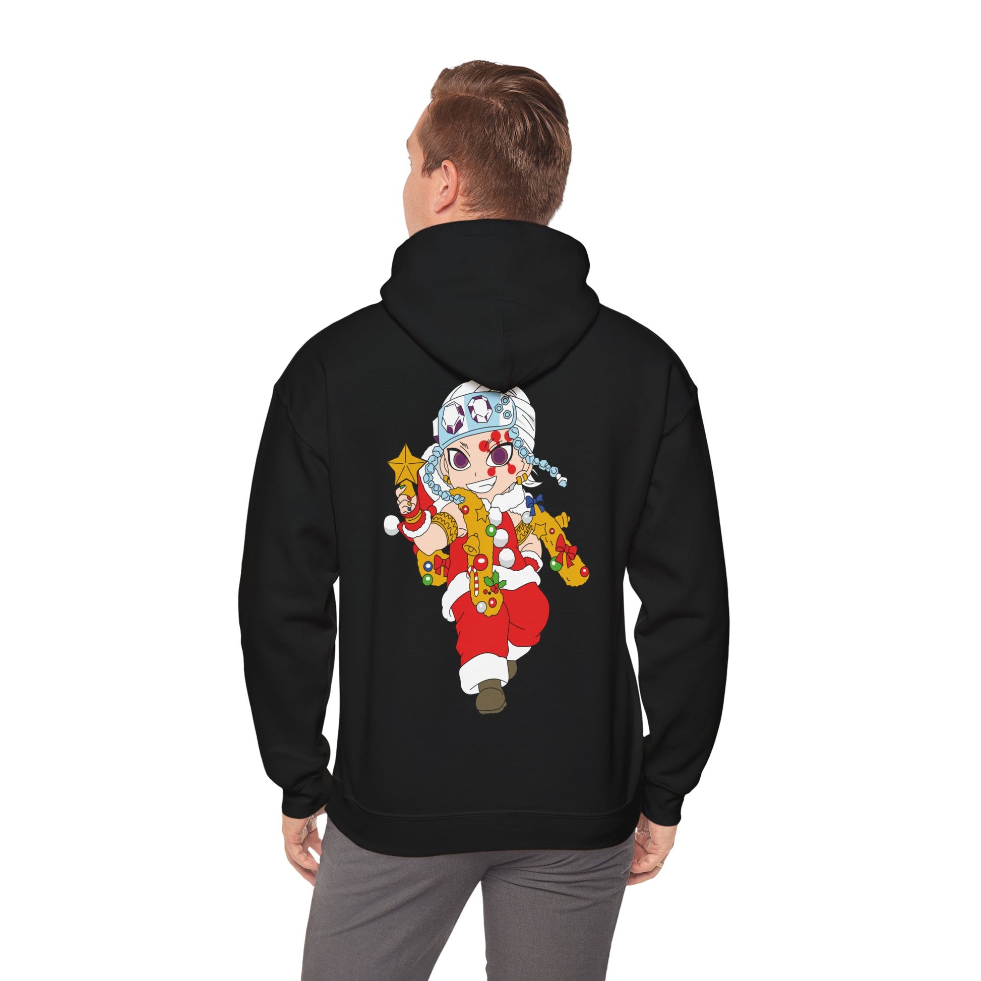 Demon Slayer Hoodie Chibi Tengen Chirstmas Anime Hoodie