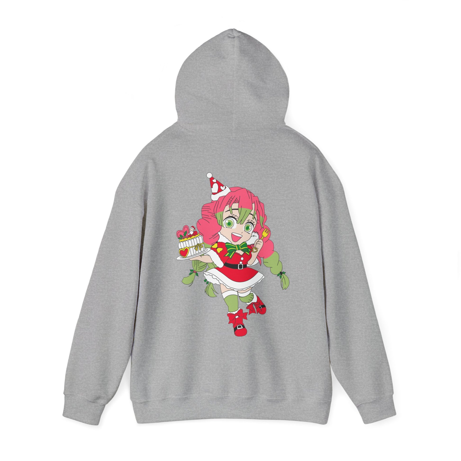 Demon Slayer Hoodie Chibi Mitsuri Kanroji Chirstmas Anime Hoodie