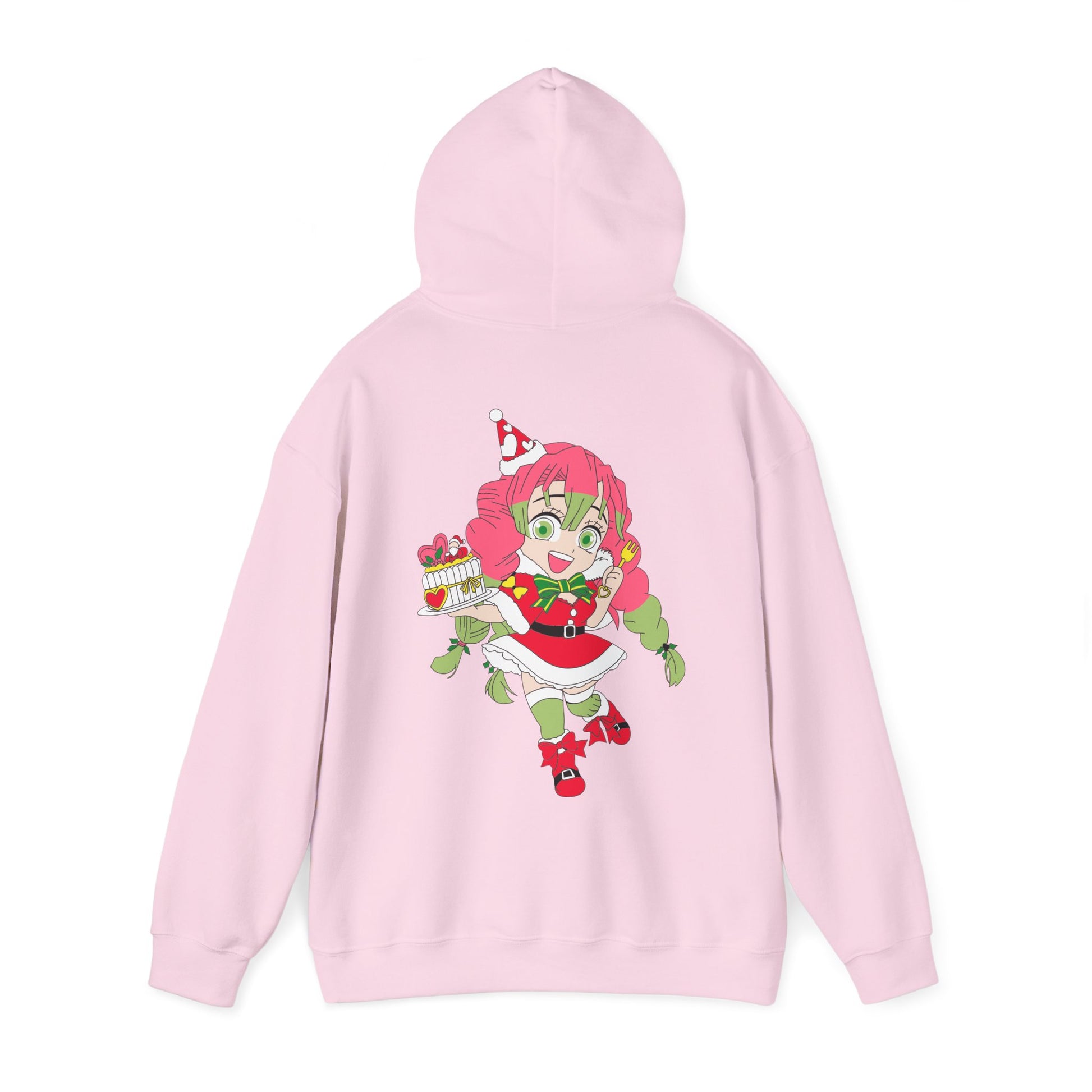 Demon Slayer Hoodie Chibi Mitsuri Kanroji Chirstmas Anime Hoodie